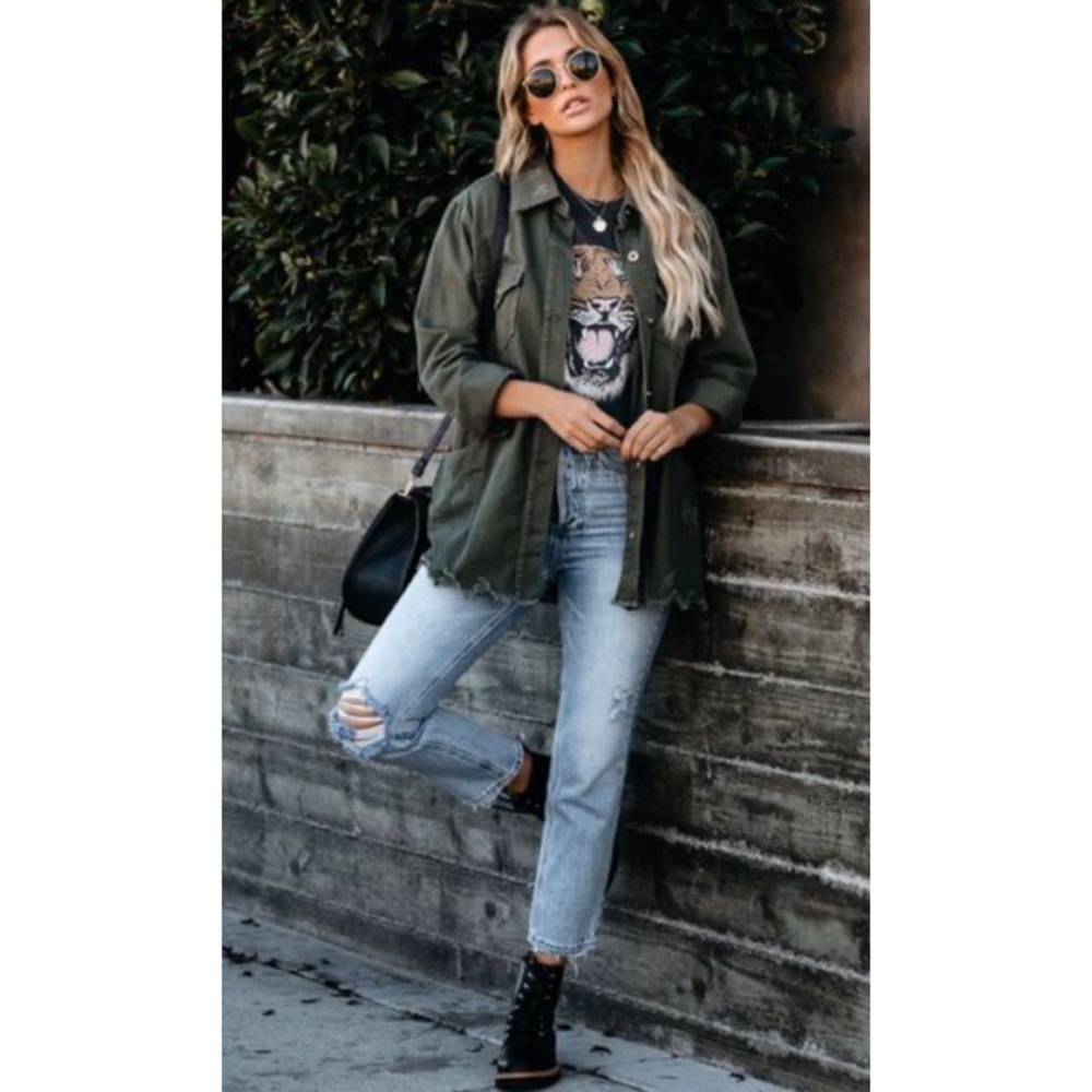 NWT Vici Dolls Cargo Jacket